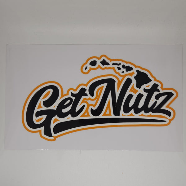 Sticker - GetNutz (Large) – Get Nutz Wear