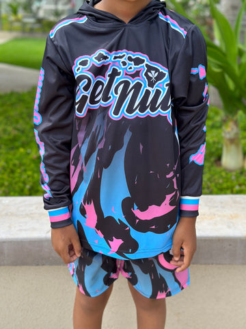 Cotton Candy - Kids Jersey Hoodie (Long Sleeve)