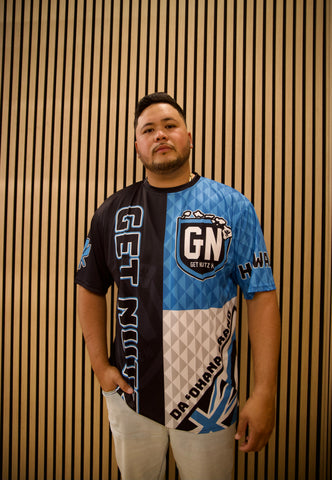 Triangle (Light Blue) - Jersey (Short Sleeve)