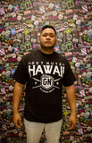 Hawaii (Black/White) - Men's Cotton Tee