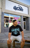 Hawaii (Blue/Black) - Men's Cotton Tee