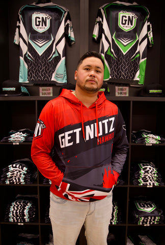 Flag (Red) - Pullover Hoodie (Adult)