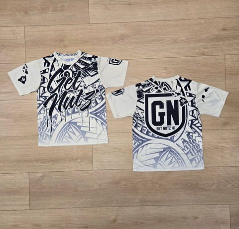 Drip (Black/Cream) - Kids Jersey (Short Sleeve)