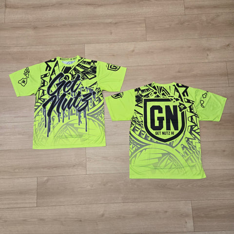 Drip (Neon Green/Black) - Men's Jersey (Short Sleeve)