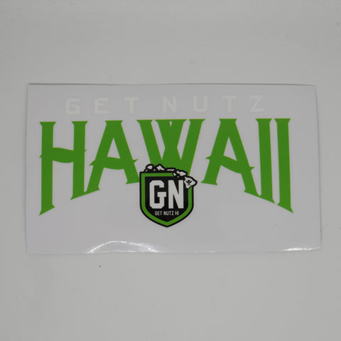 Sticker - Hawaii (Green Logo)