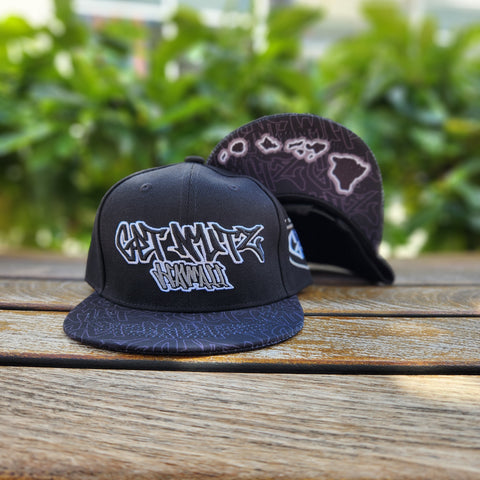 Graffiti (Grey) - Snapback (Youth)