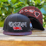 Graffiti (Red) - Snapback (Adult)