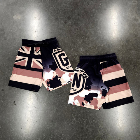 Desert Camo - Kids Surf Shorts