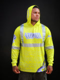 Reflective (Yellow) - Jersey Hoodie (Long Sleeve)