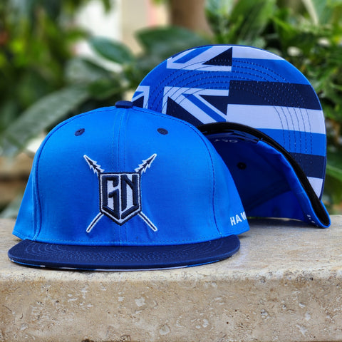 Flag (Blue) - Snapback (Adult)