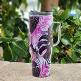 Floral (Pink) - Insulated Cup