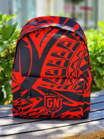 Tribal (Red) - Backpack