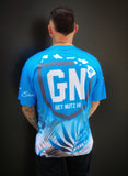 Floral (Blue) - Jersey (Short Sleeve)