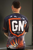 Floral (Orange) - Jersey (Short Sleeve)