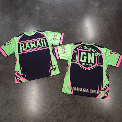 Hawaii (Pink/Green) - Jersey (Short Sleeve)