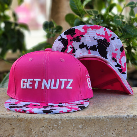 Camo (Pink) - Snapback (Youth)