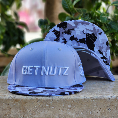 Camo (Grey) - Snapback (Youth)