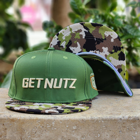 Camo (Green) - Snapback (Youth)