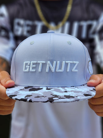 Camo (Grey) - Snapback (Adult)