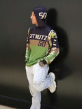 Camo (Green) - Jersey Hoodie (Long Sleeve)