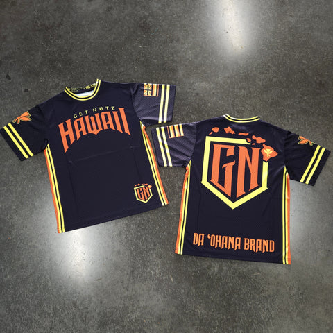Hawaii (Orange) - Kids Jersey (Short Sleeve)