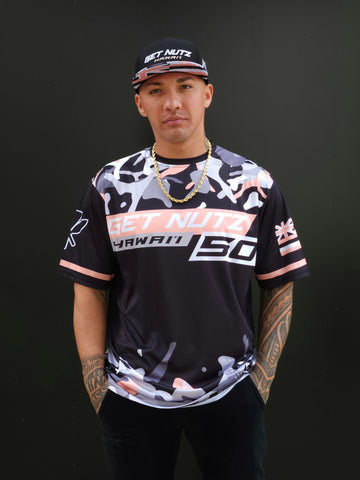 Camo (Peach) - Jersey (Short Sleeve)