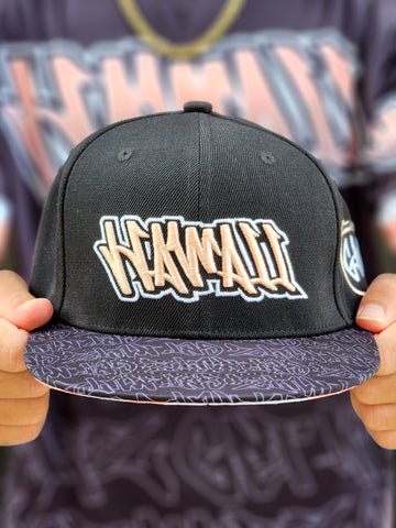 Graffiti (Peach) - Snapback (Adult)