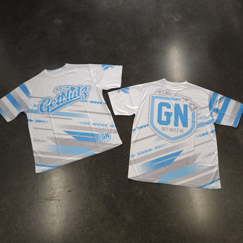 Arrow (White/Blue) - Jersey (Short Sleeve)