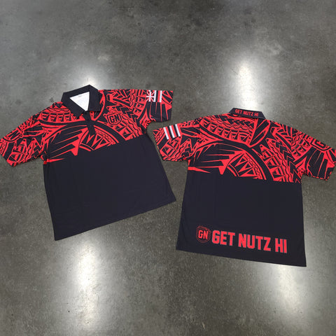 Tribal (Red) - Polo (Adult)
