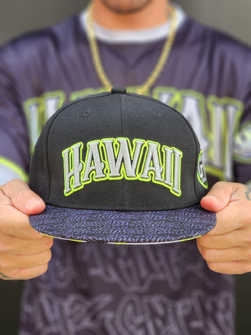 Graffiti (Black) - Snapback (Adult)