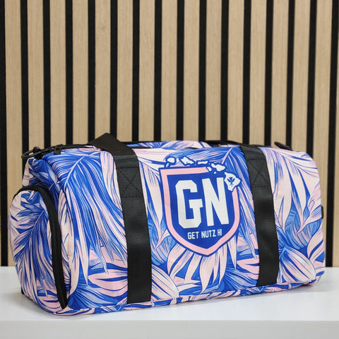 Leaves (Pink/Blue) - Duffle Bag