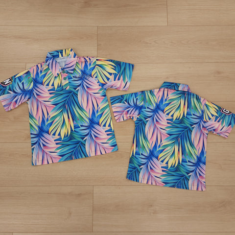 Leaves (Rainbow) - Kids Polo