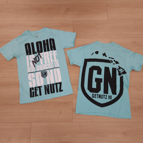 Cracks (Celadon) - Mens Cotton Tee