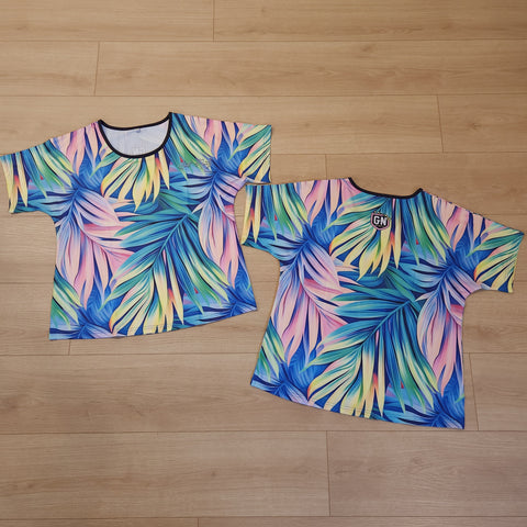 Leaves (Rainbow) - Ladies Tee