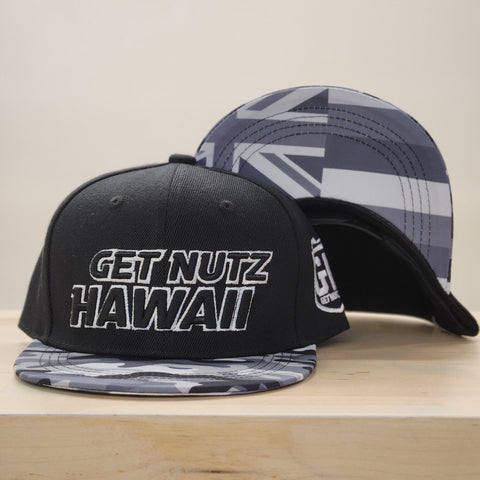 Camo (Grey) - Snapback (Adult)