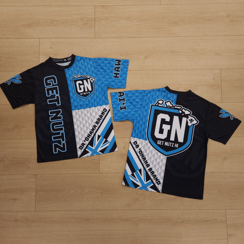 Triangle (Light Blue) - Kids Jersey (Short Sleeve)