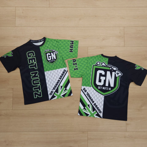 Triangle (Green) - Kids Jersey (Short Sleeve)