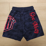 Pixel (Pink) - Kids Surf Shorts