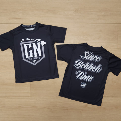 Since Behbeh Time (Black/Grey) - Kids Jersey (Short Sleeve)