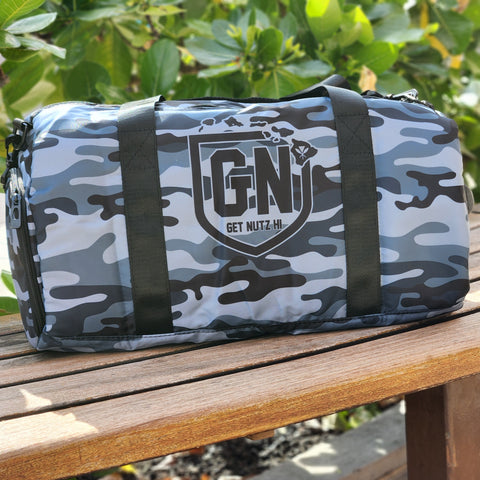 Getnutz Camo (Grey) -Duffle Bag