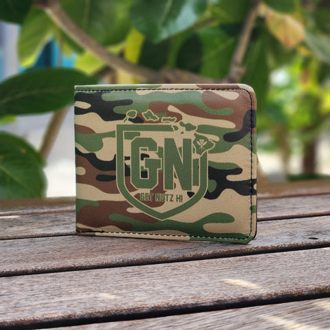 Getnutz Camo (Green) - Mens Wallet