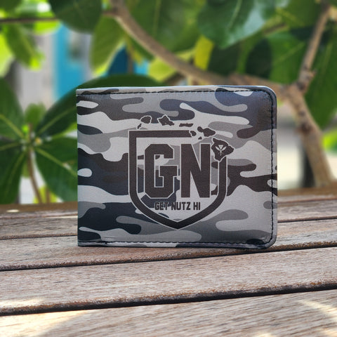 Getnutz Camo (Grey) - Mens Wallet