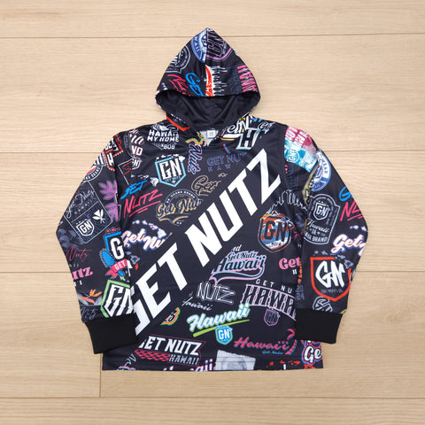 Collage - Kids Jersey Hoodie (Long Sleeve)