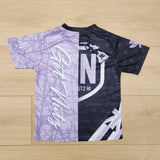 Script & Splats (Purple) - Kids Jersey (Short Sleeve)