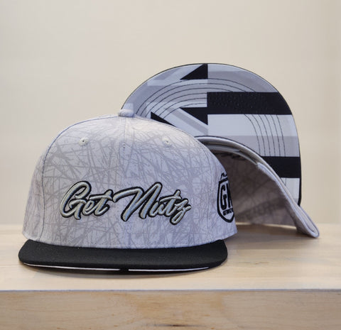 Script & Splats (Grey) - Snapback (Youth)