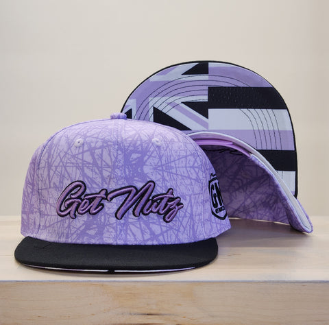 Script & Splats (Purple) - Snapback (Youth)
