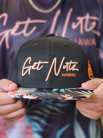 Hibiscus (Peach/Orange) - Snapback (Youth)