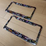 License Plate Frame - Collage