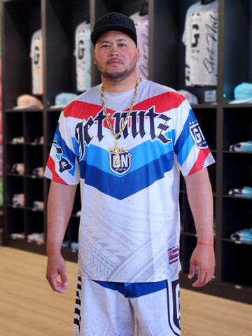 Tribal RWB (White) - Men's Jersey (Short Sleeve)