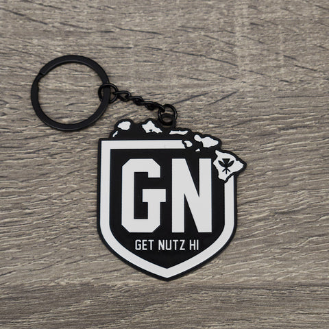 Metal Keychain - White Logo